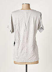T-shirt gris AVENTURES DES TOILES pour femme seconde vue