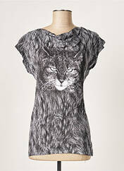 T-shirt gris ISABEL DE PEDRO pour femme seconde vue
