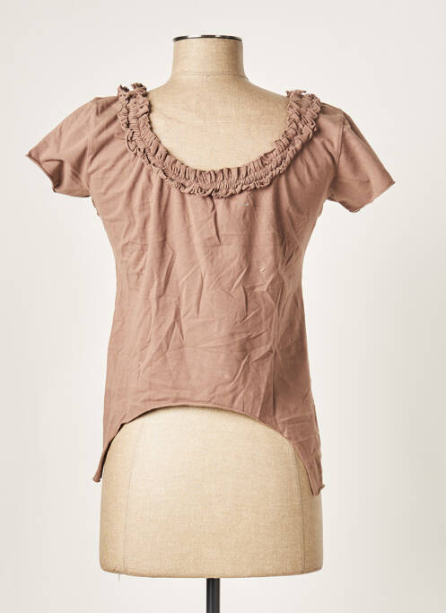 Top marron BELLOCOTON pour femme