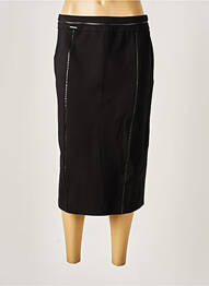 Jupe mi-longue taille normale noir FRED SABATIER femme