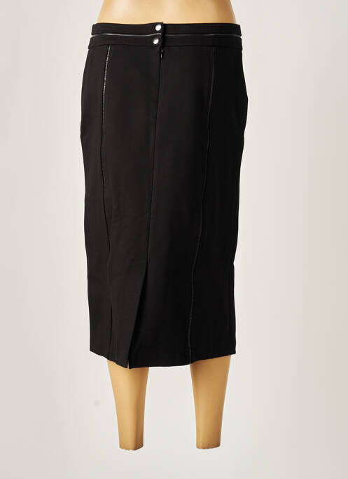 Jupe mi-longue noir FRED SABATIER pour femme