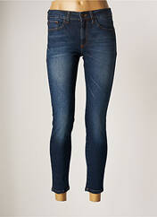 Jeans skinny bleu DESGASTE pour femme seconde vue
