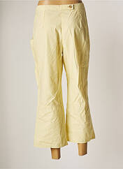 Pantalon 7/8 jaune BELLOCOTON pour femme seconde vue