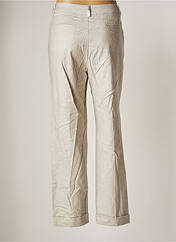 Pantalon droit gris LESLIE pour femme seconde vue