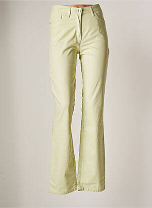 Pantalon droit vert JOCAVI pour femme
