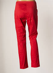 Pantalon slim rouge FILIPINE LAHOYA pour femme seconde vue