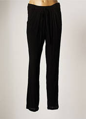 Pantalon droit noir HYBRIS pour femme seconde vue