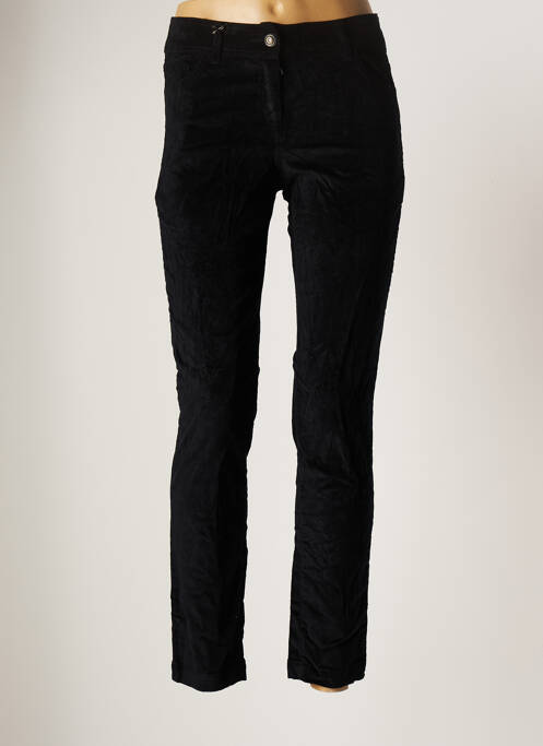 Pantalon slim noir PAUL BRIAL pour femme