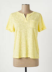 T-shirt jaune STREET ONE pour femme seconde vue