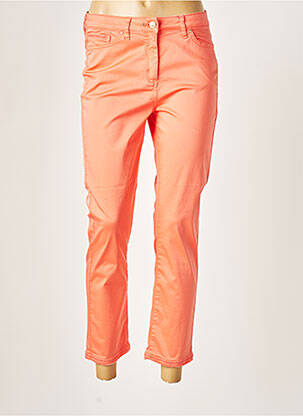 Pantalon 7/8 orange JULIE GUERLANDE pour femme