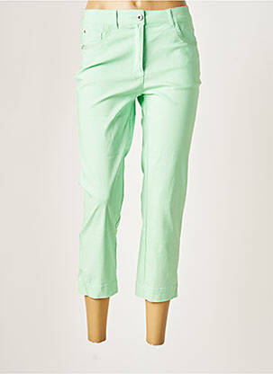 Pantalon 7/8 vert DIANE LAURY pour femme