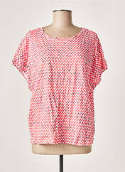 T-shirt rose STREET ONE pour femme seconde vue