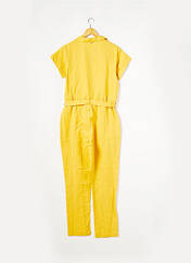 Combi-pantalon jaune DEELUXE pour femme seconde vue