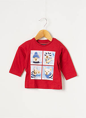 T-shirt rouge MAYORAL pour enfant