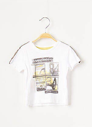 T-shirt blanc BOBOLI pour garçon