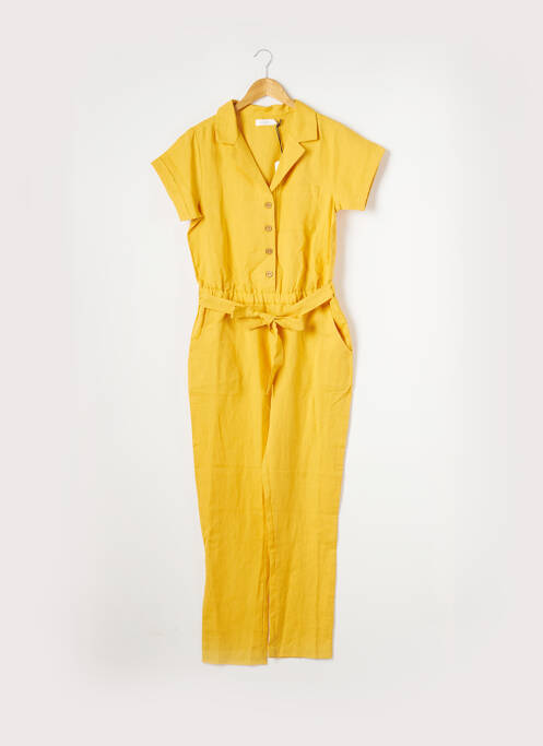 Combi-pantalon jaune DEELUXE pour femme