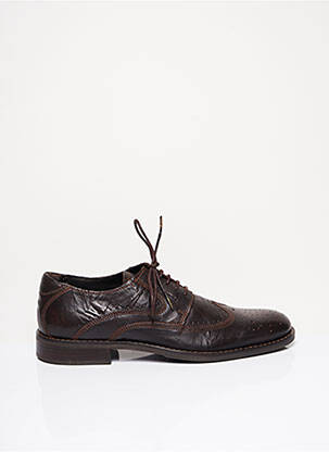 Derbies tissage satiné talon bas marron CAMEL ACTIVE homme