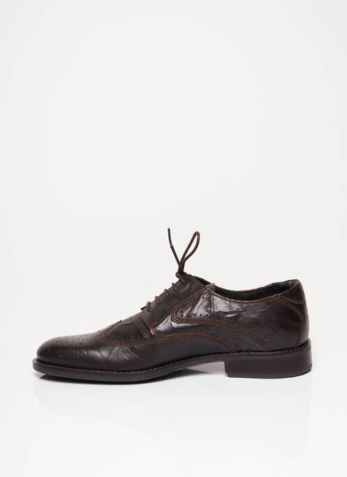 Derbies tissage satiné talon bas marron CAMEL ACTIVE homme