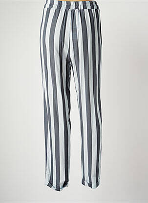 Pantalon large poches taille normale bleu B.YU femme