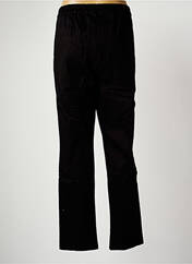 Pantalon droit noir COLEEN BOW pour femme seconde vue