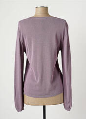 Gilet manches longues violet STEFAN GREEN pour femme seconde vue