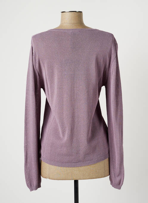 Gilet manches longues violet STEFAN GREEN pour femme