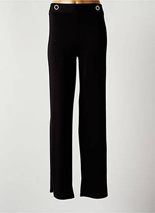 Pantalon droit noir DANEVA pour femme