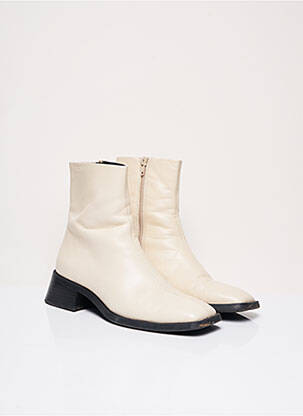 Bottines/Boots beige VAGABOND pour femme