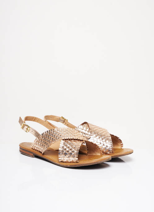 Sandales/Nu pieds beige GEOX pour femme