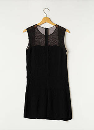 Robe courte sans manche sans manche noir SANDRO femme