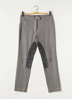 Pantalon slim stretch taille normale gris FUMAGALLI femme