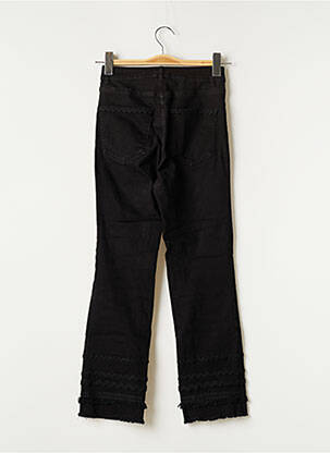 Pantalon 7/8 taille haute taille haute noir MASSIMO DUTTI femme