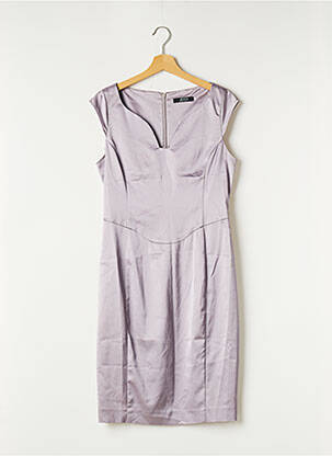Robe mi-longue violet GUESS BY MARCIANO pour femme