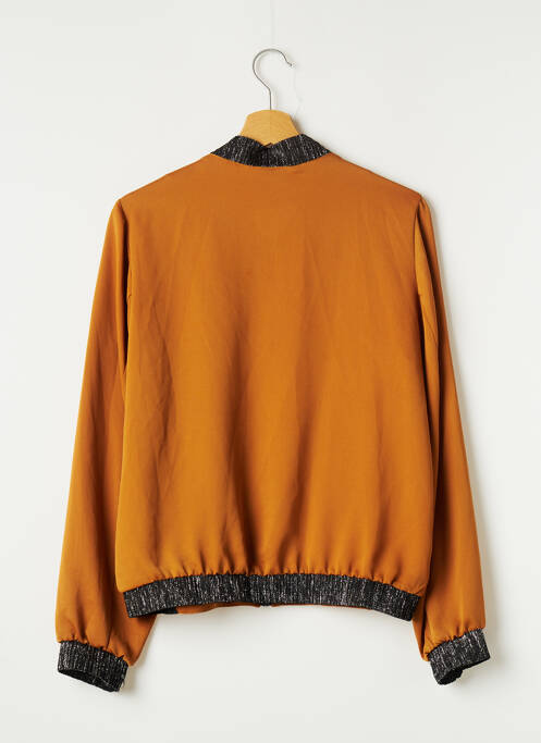 Blouson orange PURPLE'S pour femme