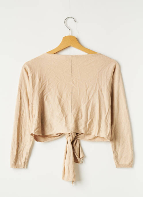 Gilet manches longues beige MAXMARA pour femme