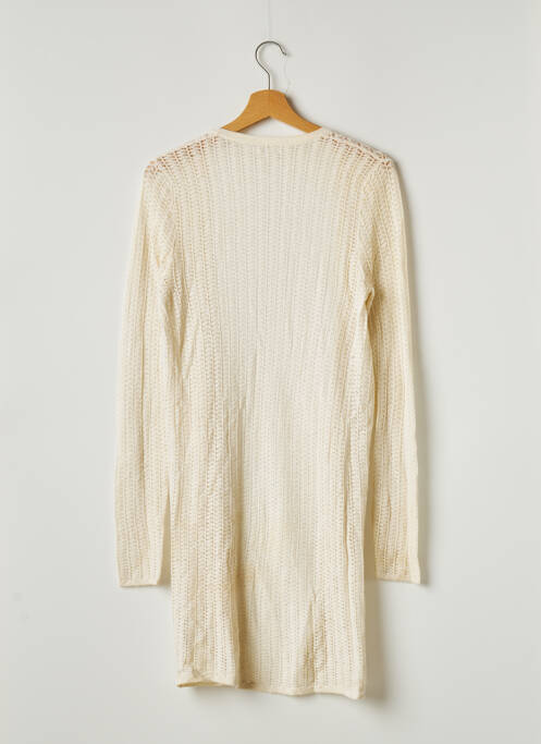 Gilet manches longues beige PARENTI'S pour femme