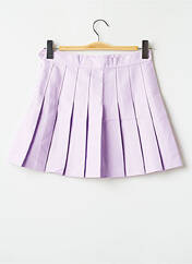 Mini-jupe violet AMERICAN APPAREL pour femme seconde vue
