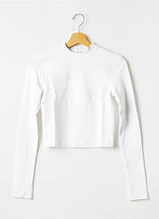 T-shirt blanc ROMY X NA-KD pour femme seconde vue