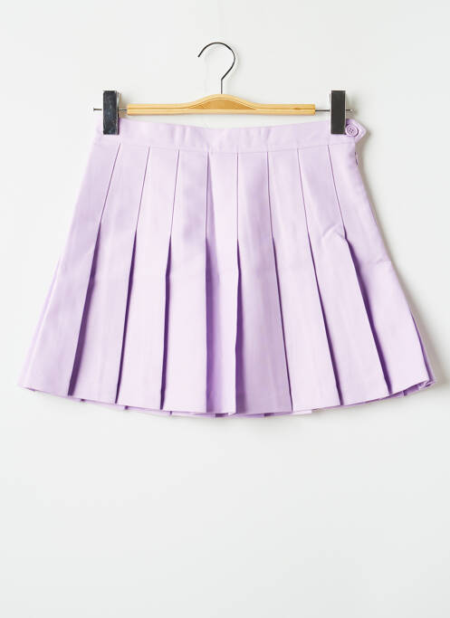 Mini-jupe violet AMERICAN APPAREL pour femme