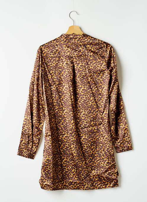 Robe courte marron ROMY X NA-KD pour femme