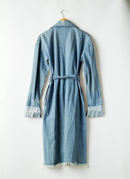 Manteau long bleu PRETTY LITTLE THING pour femme