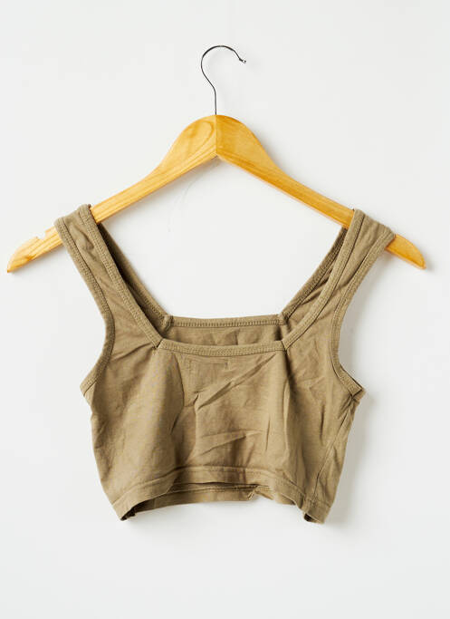 Top vert BOOHOO pour femme