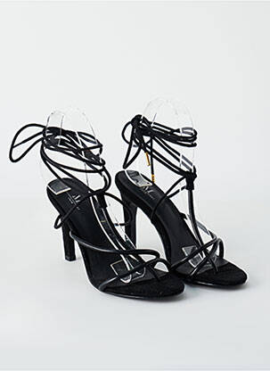 Sandales/Nu pieds noir NA-KD pour femme