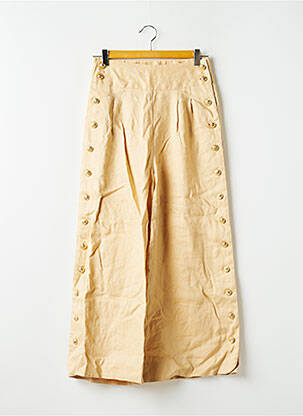 Pantalon 7/8 beige DERHY pour femme