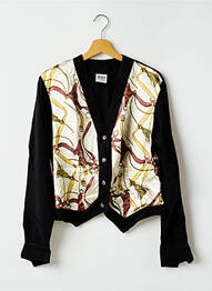 Veste casual epaulette beige ANTOINE B femme