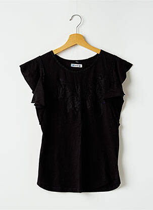 T-shirt noir CARLING pour femme