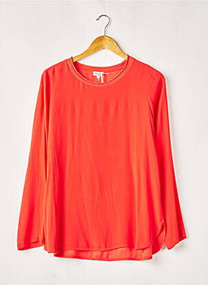 Blouse col rond manches longues rouge HER SHIRT femme