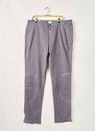 Pantalon chino stretch taille normale gris SERGE BLANCO homme