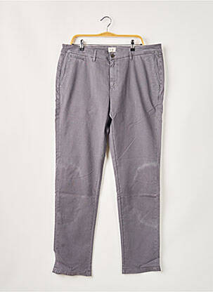 Pantalon chino stretch taille normale gris SERGE BLANCO homme