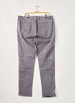 Pantalon chino stretch taille normale gris SERGE BLANCO homme